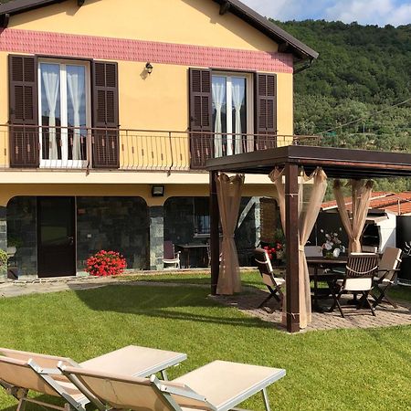 Casa Ginni Con Piscina E Giardino Caravonica Buitenkant foto
