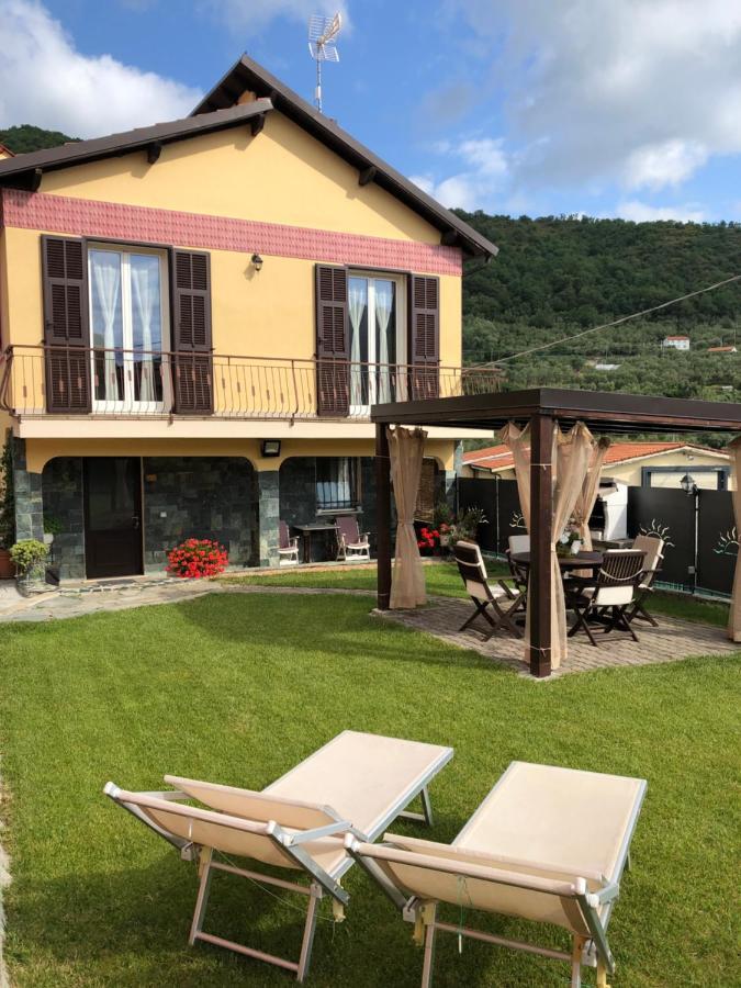 Casa Ginni Con Piscina E Giardino Caravonica Buitenkant foto
